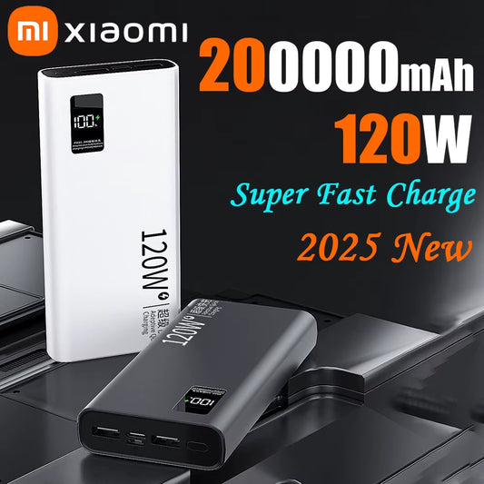 Xiaomi 50,000mAh 120W Power Bank – Ultra Fast Charging with High Capacity for All Your Devices